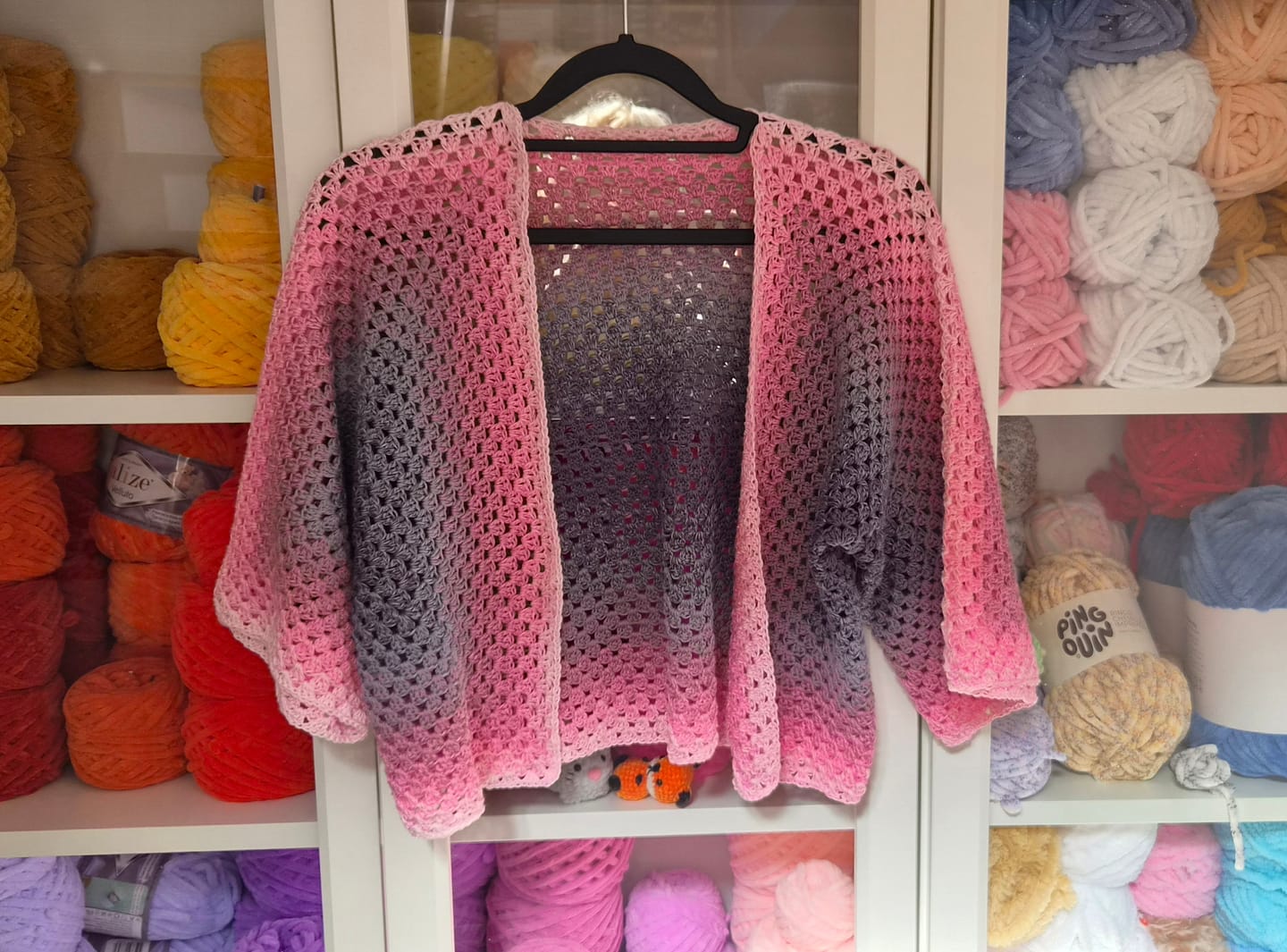 Customer photo review of YarnArt Rosegarden