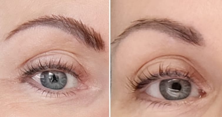 Customer photo review of BROWCOCA!NE - Augenbrauenserum