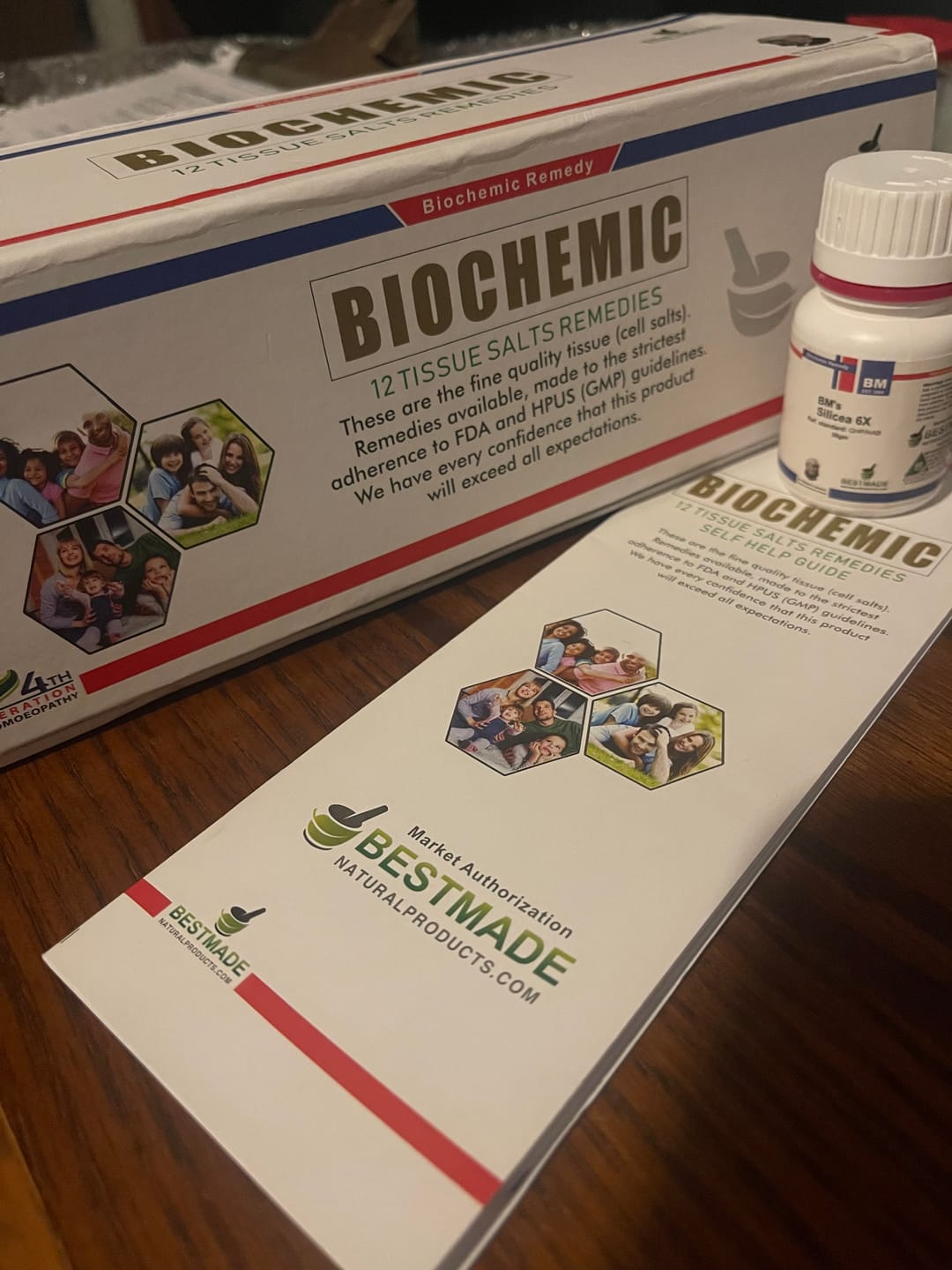 Customer photo review of Economy Pack Tissue Cell Salt Kit - All 12 Schussler Cell Salts, Boosts The Immune System, Provides Vital Cellular Nutrition, Easy to Use Remedy Chart | 12 Bottles, 350 Pellets Each