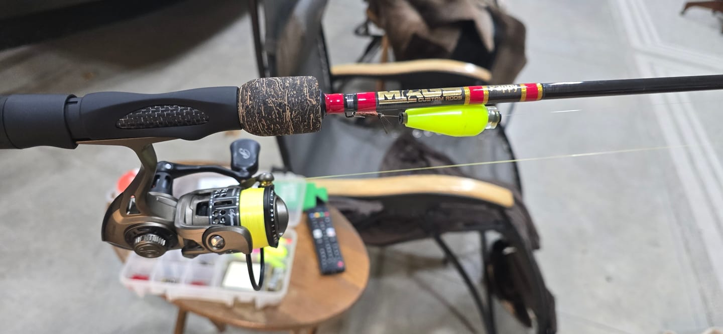 Customer photo review of Custom Panfish Rod