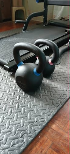 Customer photo review of Tydax Powder Coated Kettlebell