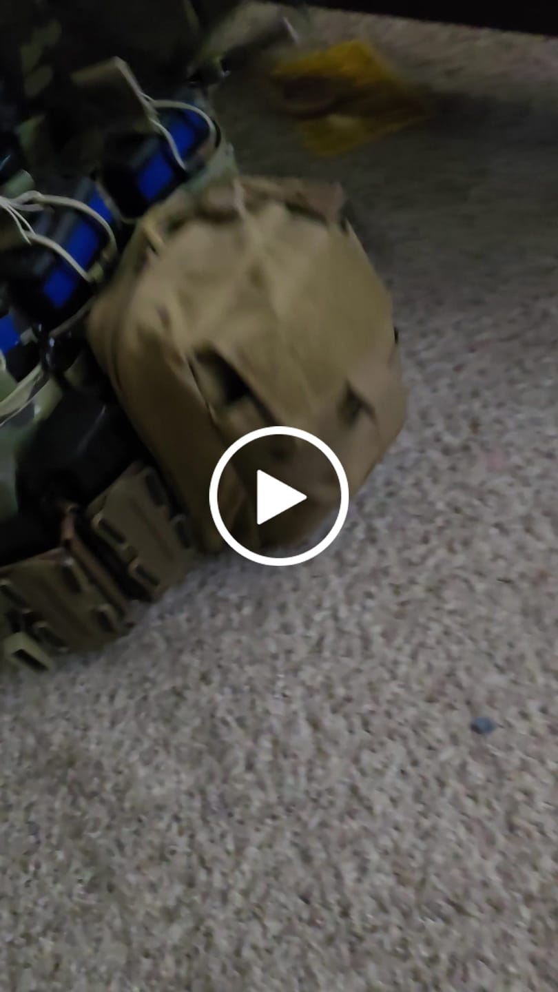 Customer video review of AR Chest Rig Split Front 6 Mag