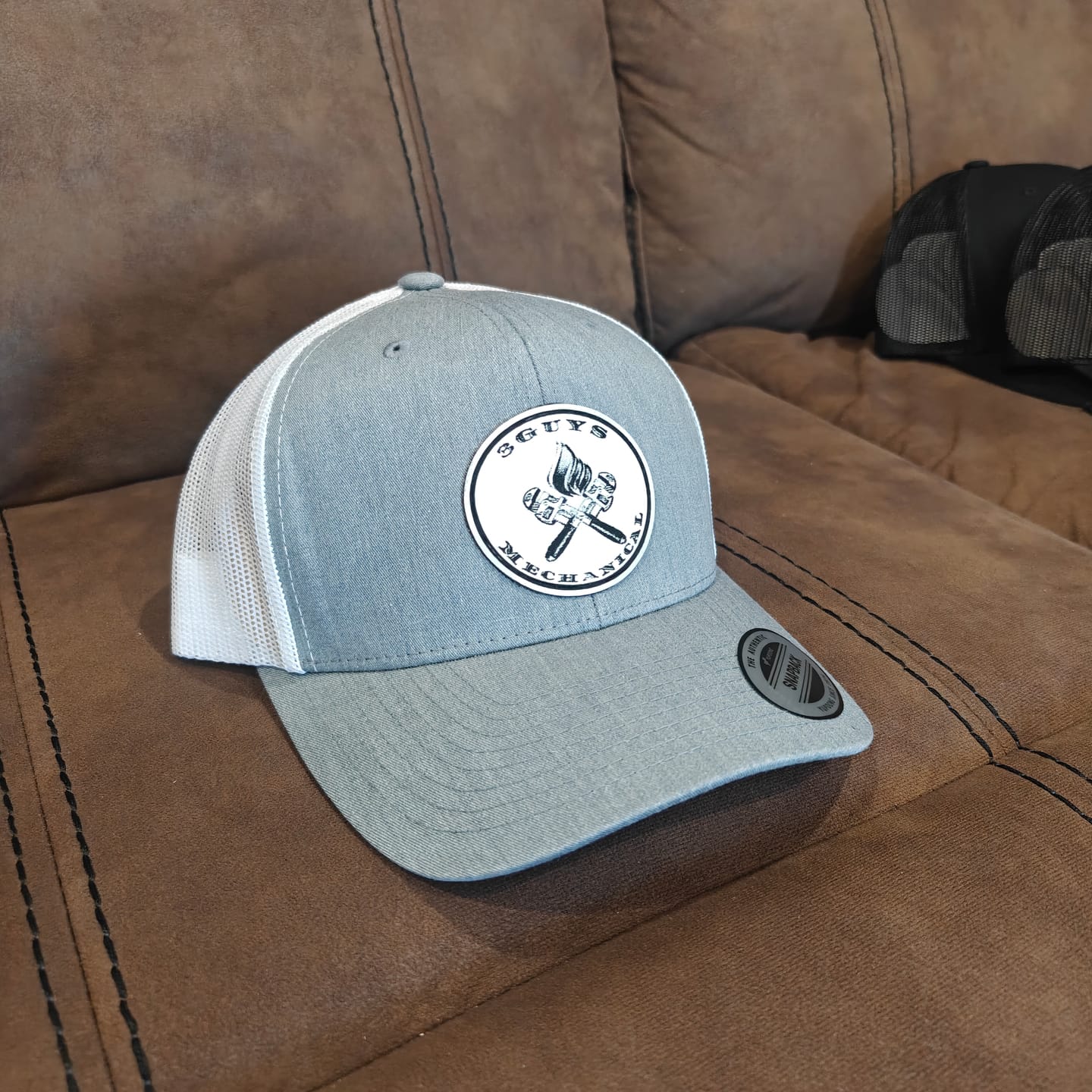 Customer photo review of Richardson 112 Classic Trucker Cap Tri-Tone