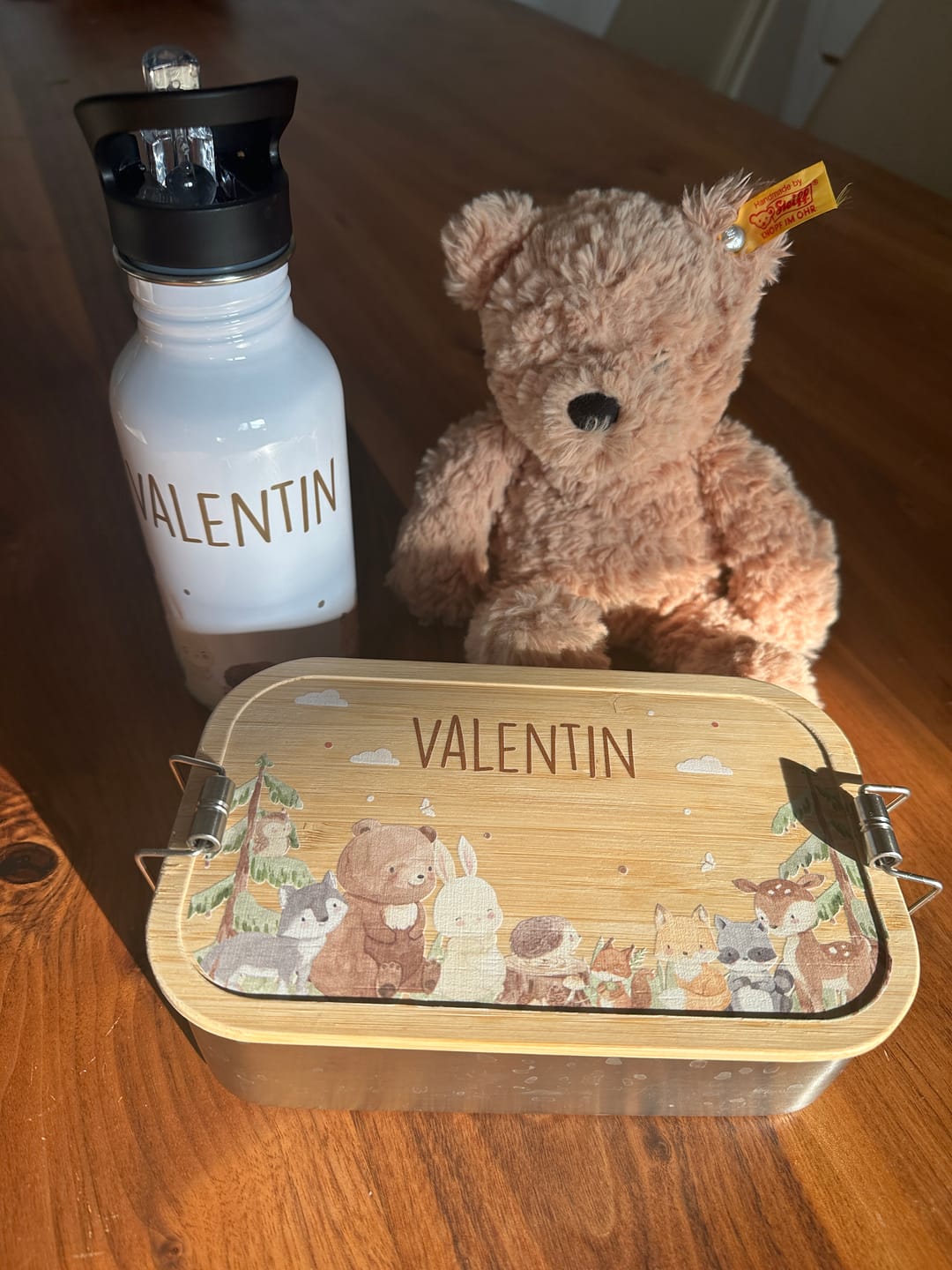 Customer photo review of Schulset & Kita Starterset: Brotdose mit Trinkflasche für Kinder