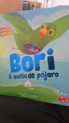 Customer photo review of Bori: A Vuelo de Pájaro | Libro Bilingüe