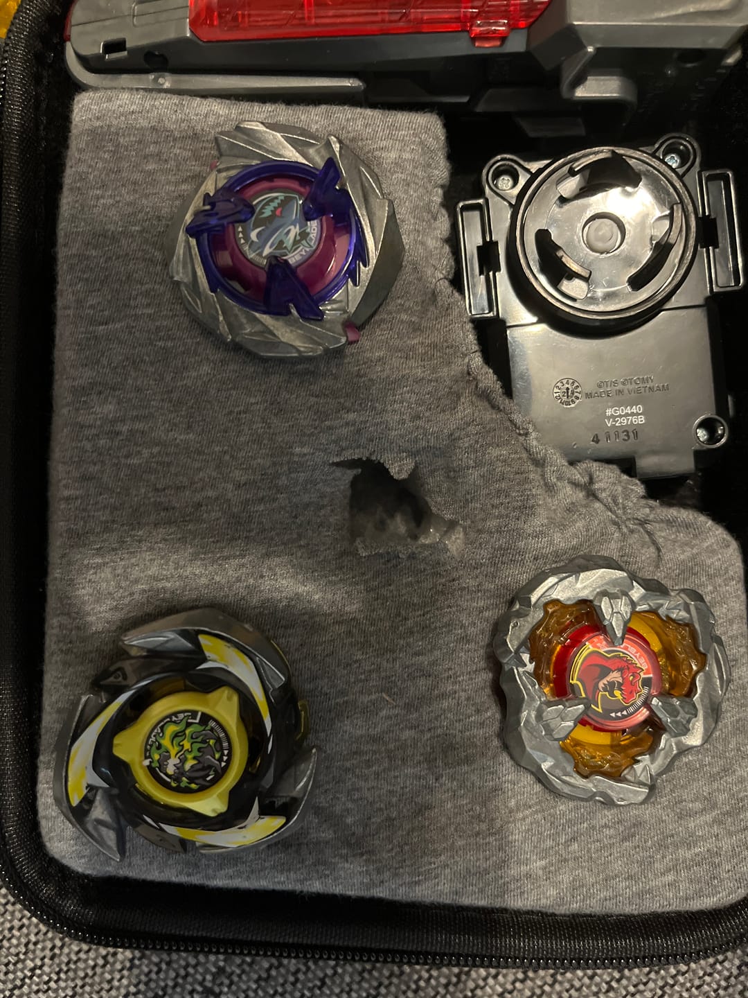 Customer photo review of Beyblade X UX-15 SharkScale Deck Set