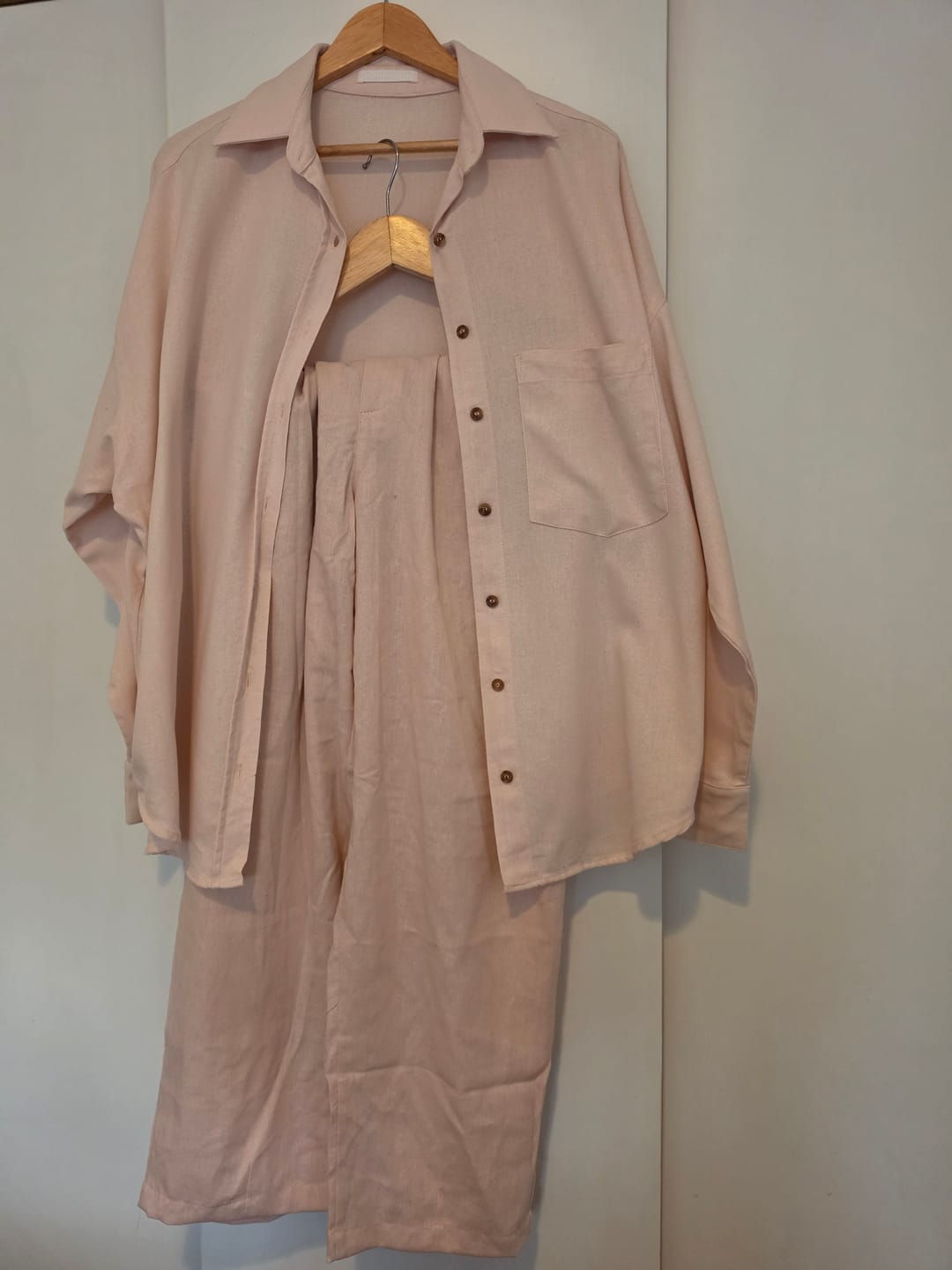 Customer photo review of Camisa Cupuaçu Rosa Claro