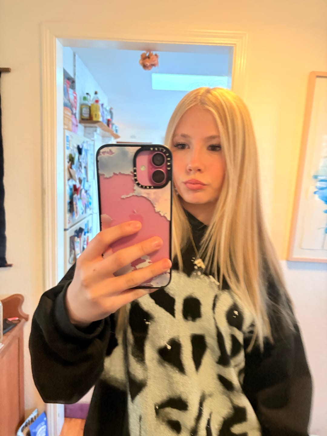 Customer photo review of Aelfric Eden Abstract Graphic Hoodie