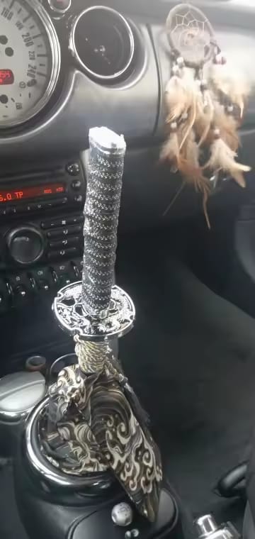 Customer photo review of Katana para Coche estilo Tuning Japonés
