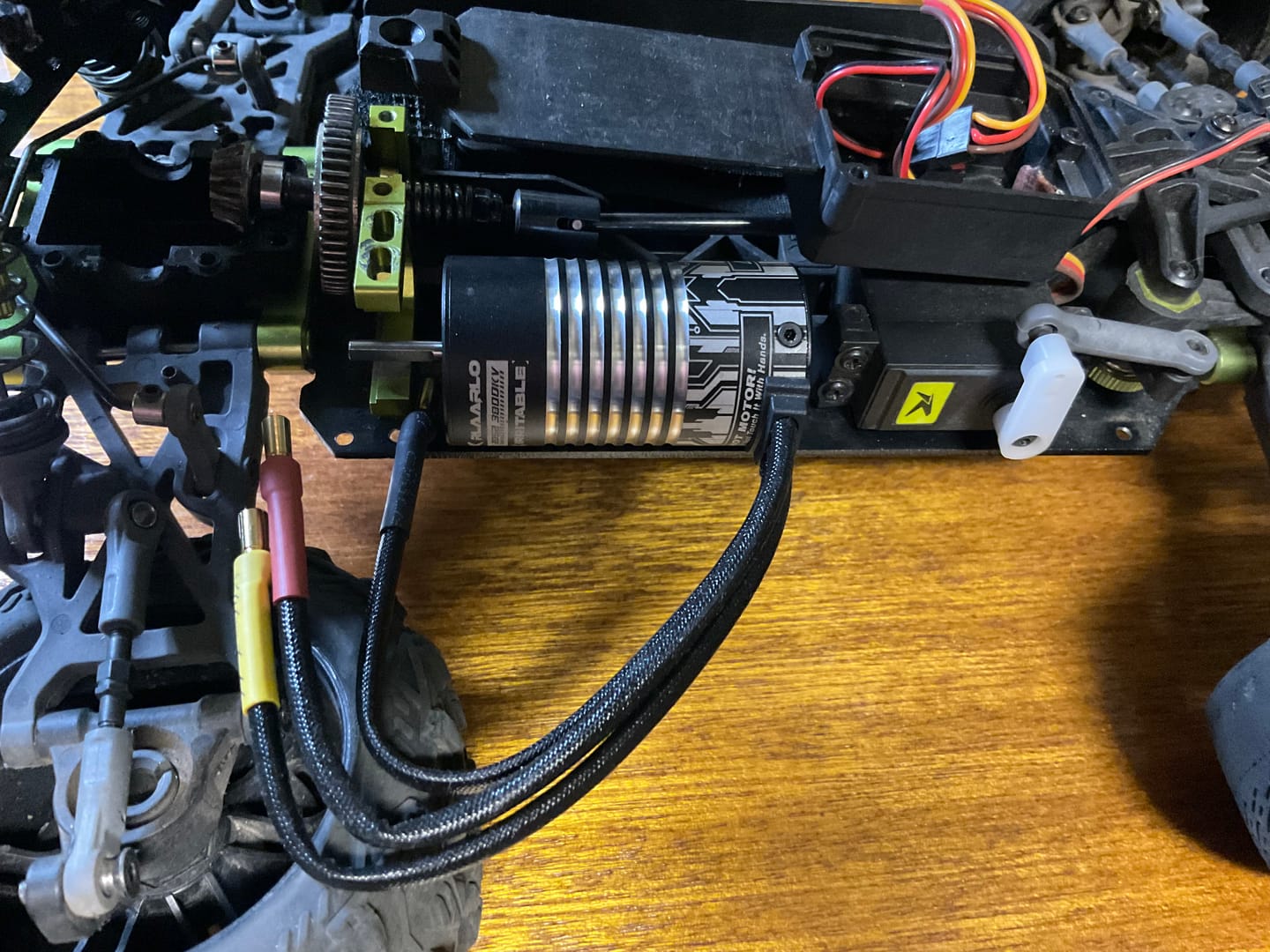 Customer photo review of Brushless Motor Spare Part for RC Car