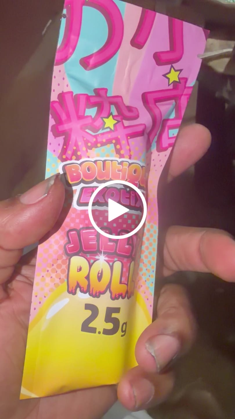 Customer video review of Boutique Exotics - Jelly Roll - 2.5G Pre-Roll