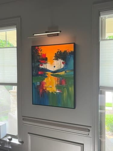 Customer review photo for Colorful Painting #CA267