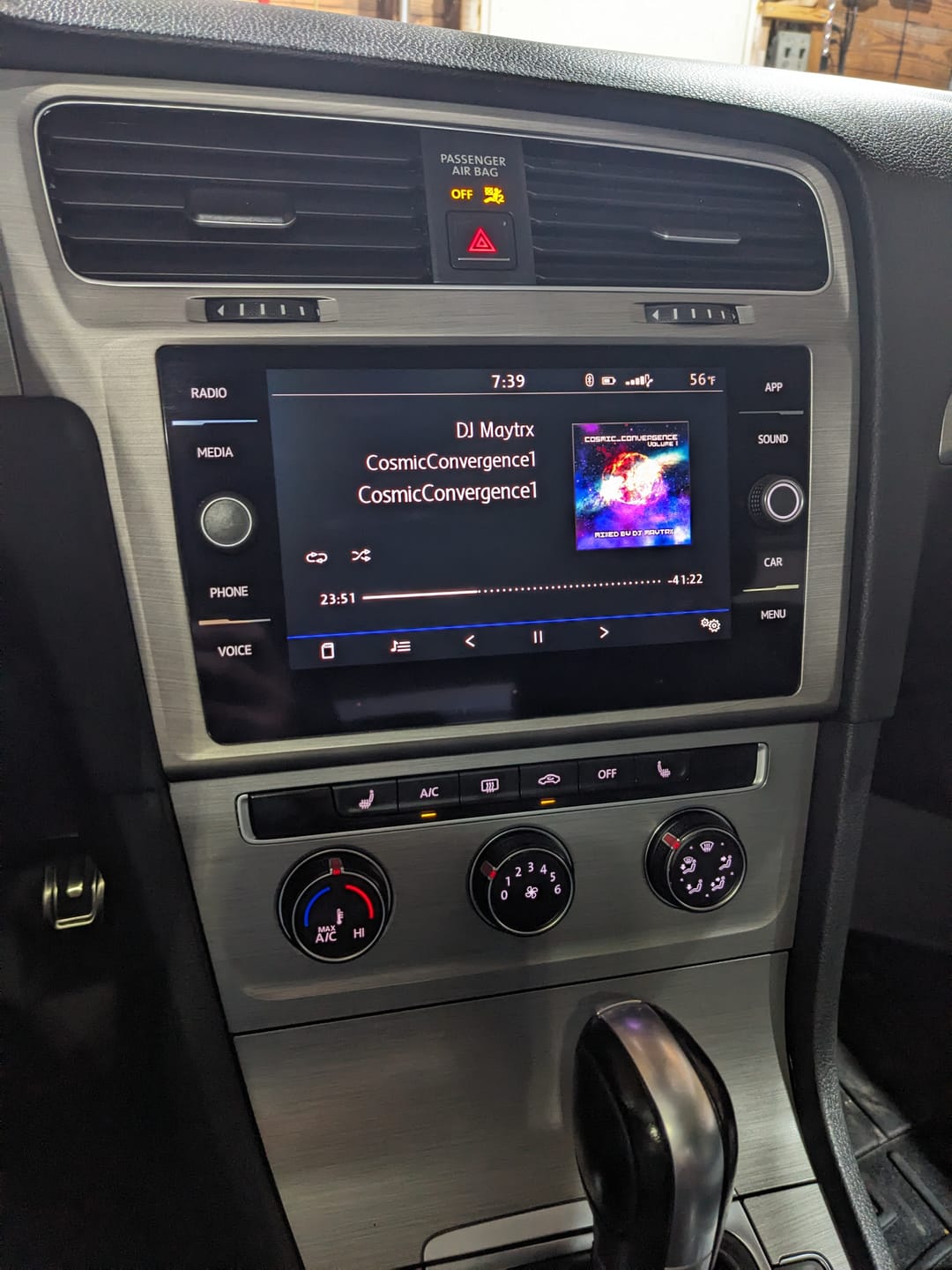 Customer photo review of VW MK7 Golf/GTI/GolfR/E-Golf 8" Glass Display Retrofit Kit (Nav/Non Nav)