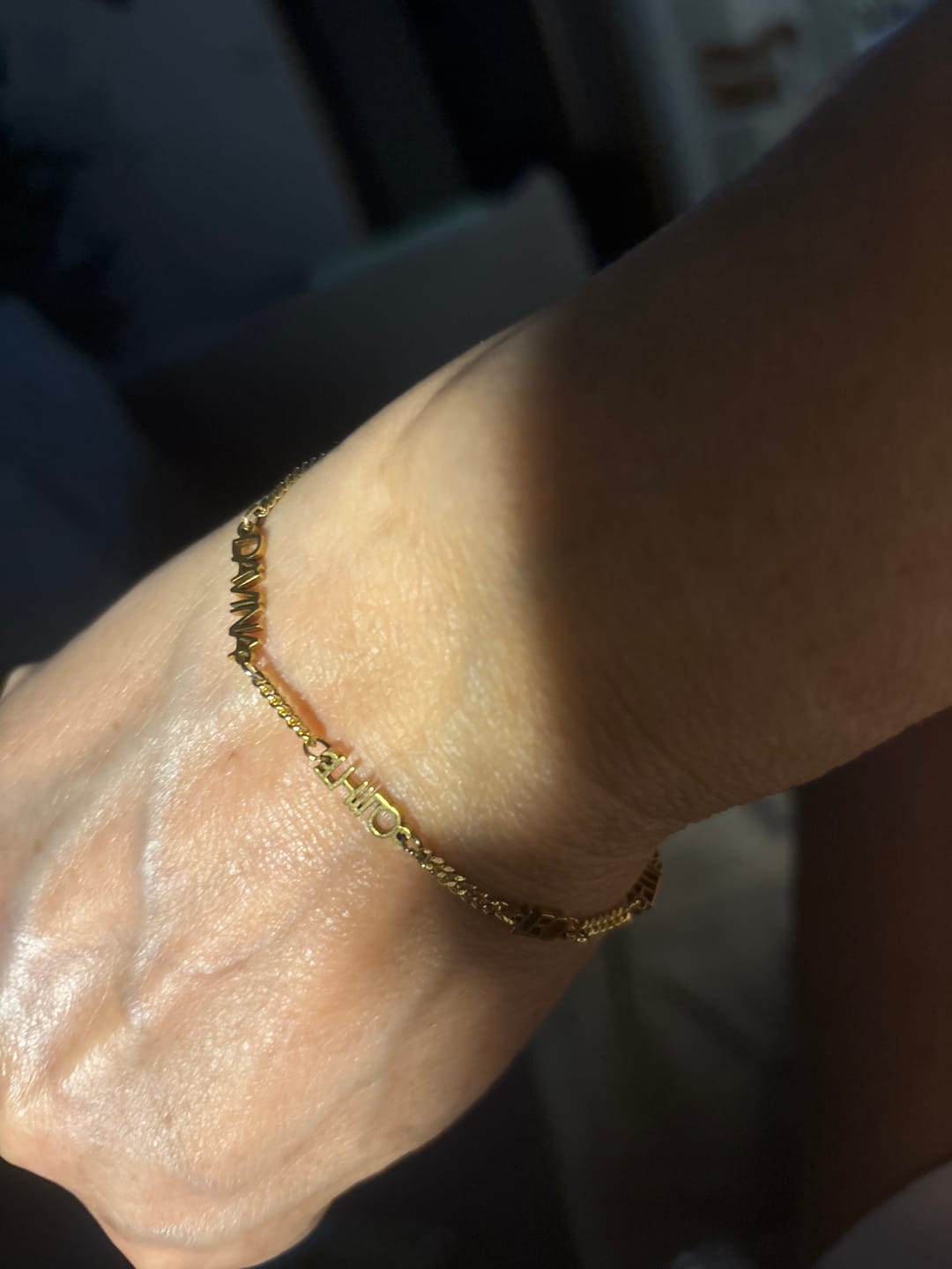 Customer photo review of Personalisiertes Namensarmband
