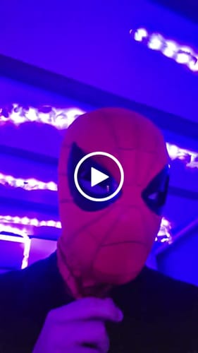 Customer video review of The OG Spidey Gear™ - Winking Mask