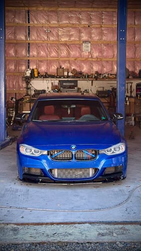Customer photo review of M Style Front Lip Splitter - 2012-2019 BMW 3 Series F30 & M3 F80 Sedan