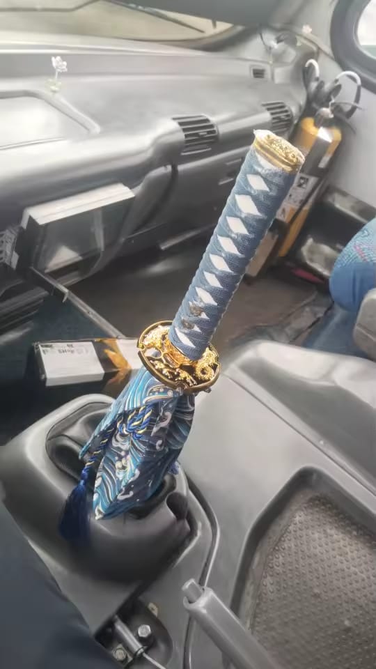 Customer photo review of Katana para Coche estilo Tuning Japonés