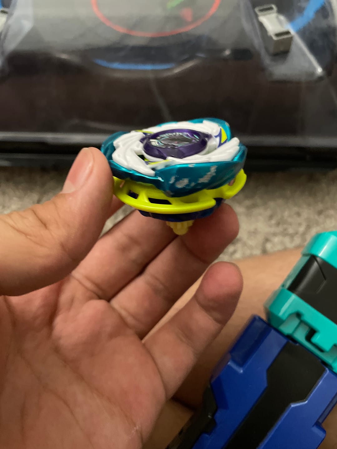 Customer photo review of Takara Tomy Beyblade X CX-07 Starter PegasusBlast ATr