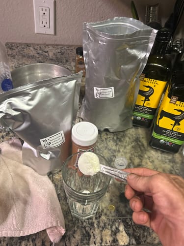 Customer photo review of Organic Goat Milk Powder