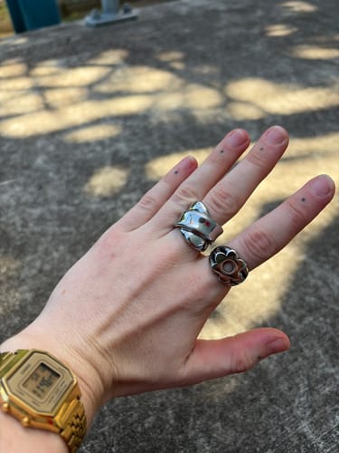 Customer photo review of Flower Ring