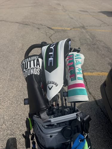Customer photo review of Miami Slice Headcover White