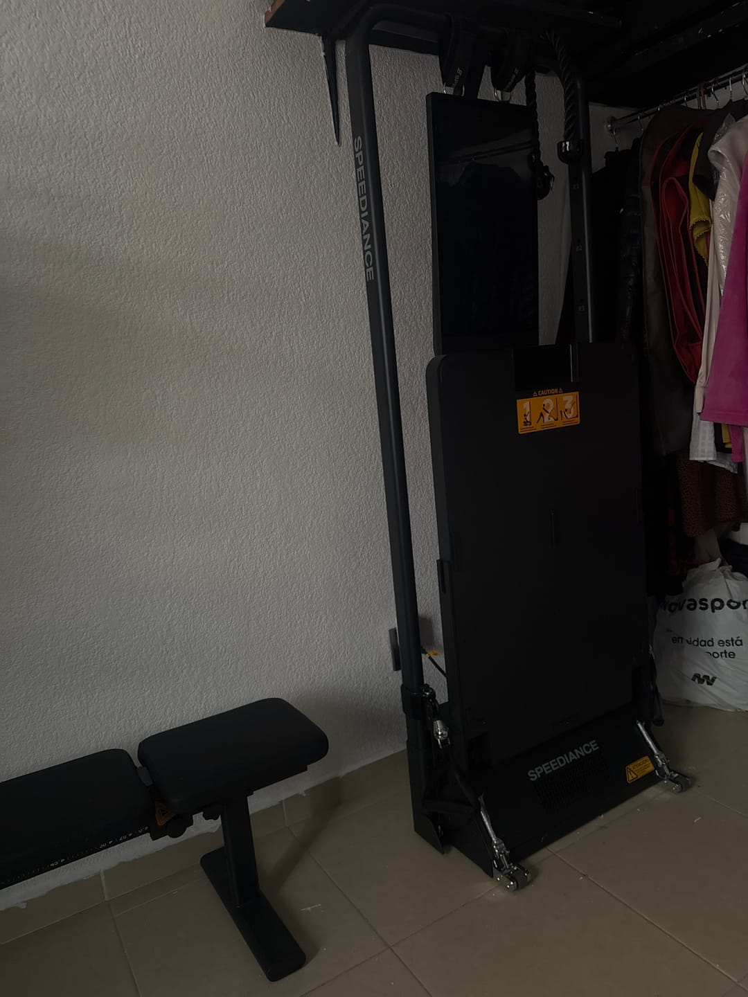 Customer photo review of Speediance Gym Monster 2