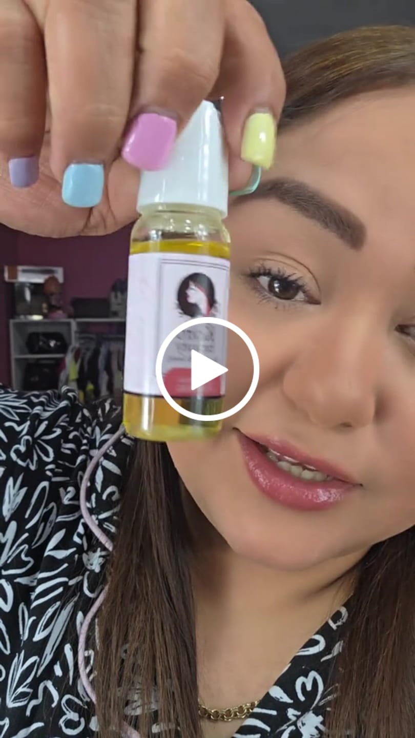 Customer video review of Suero para pestañas y cejas