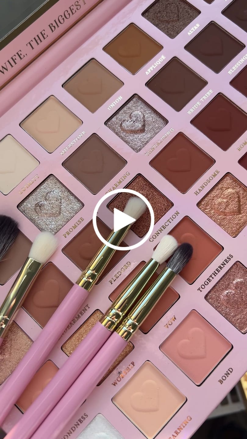 Recenzja wideo klienta dotycząca serii P.Louise Bridal – paleta Wedding Wish XL