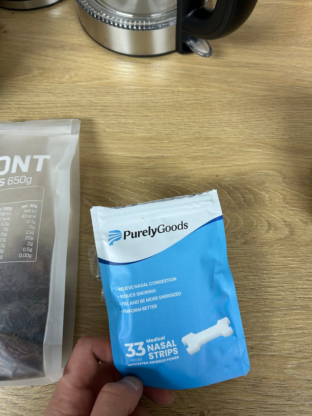 Customer photo review of PurelyGoods Neusstrips (33 stuks)