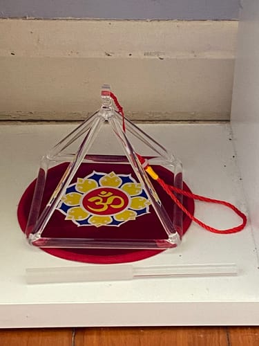 Customer photo review of Round Om Flat Mat