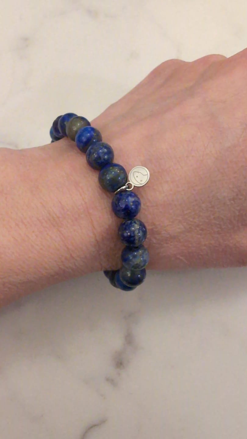 Customer photo review of Lapis Lazuli Bracelet