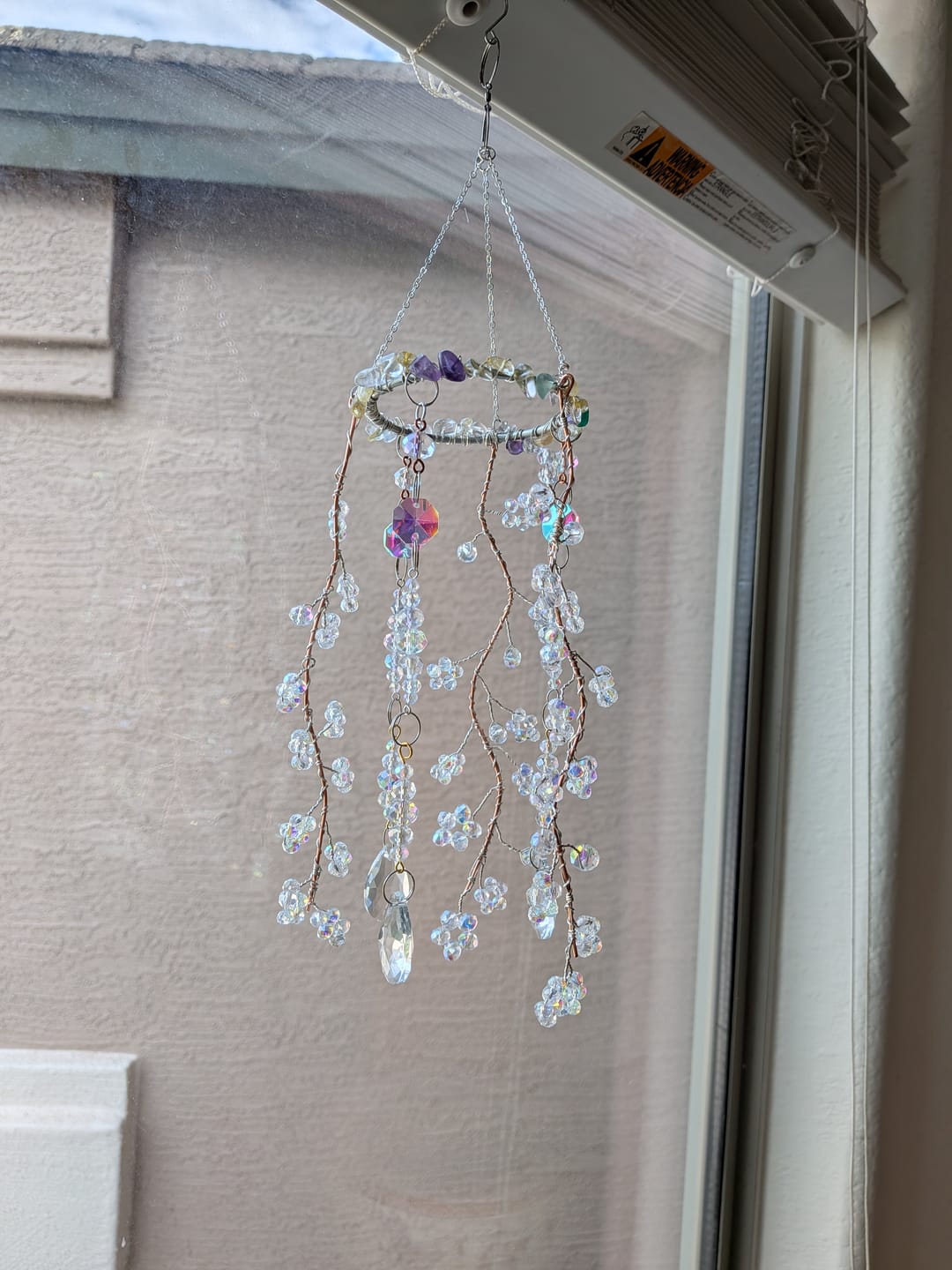 Customer photo review of 5 Suncatcher Tutorials Bundle – DIY Crystal Designs + Materials Guide