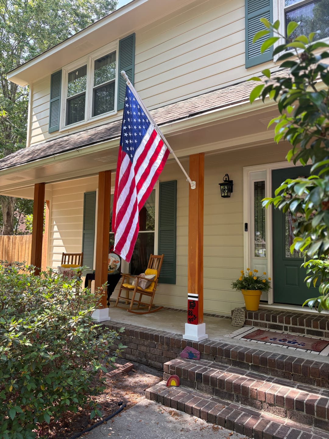 Customer photo review of Classroom Initiative 3' x 5 ' American Flag