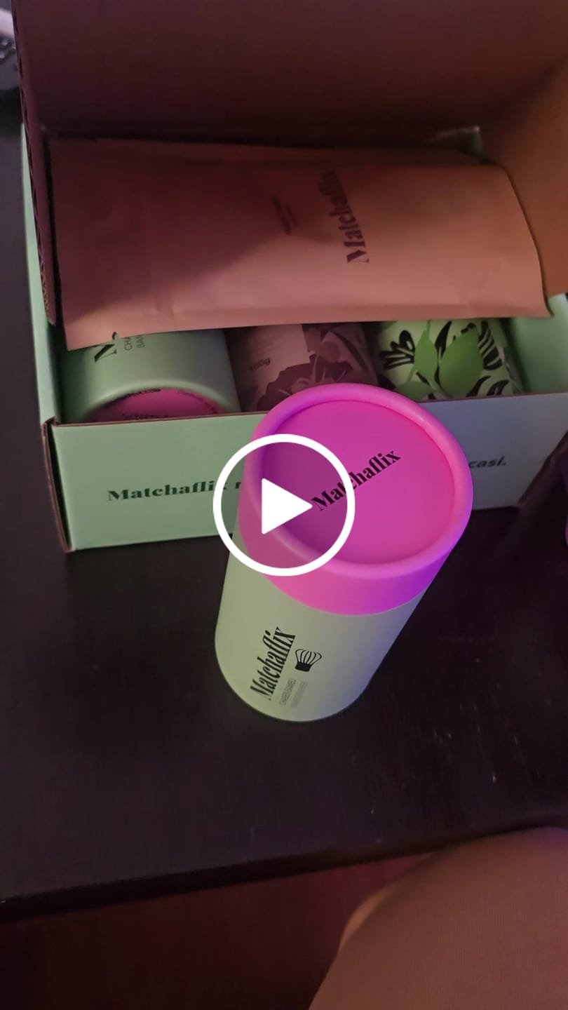 Customer video review of Té Matcha Vainilla Premium