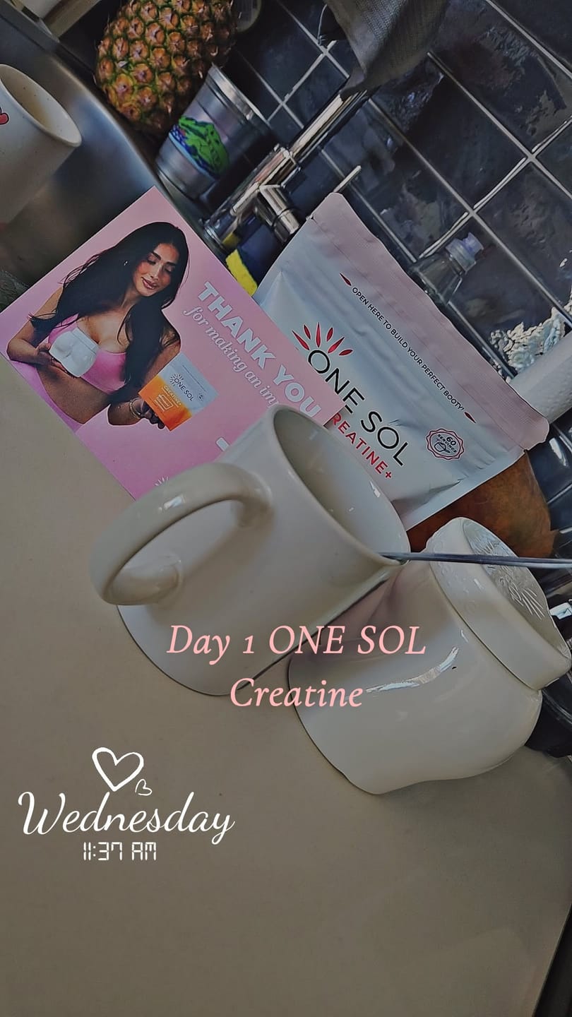 Customer photo review of One Sol Creatine+