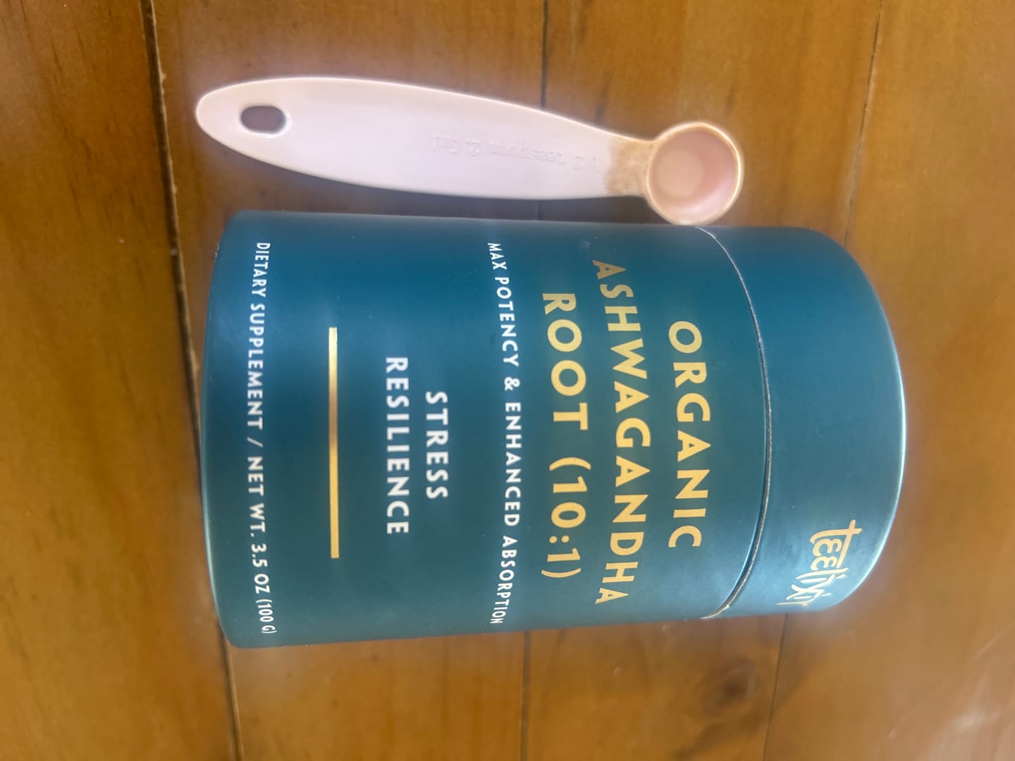 Customer photo review of Teelixir Organic Ashwagandha Root (10:1)