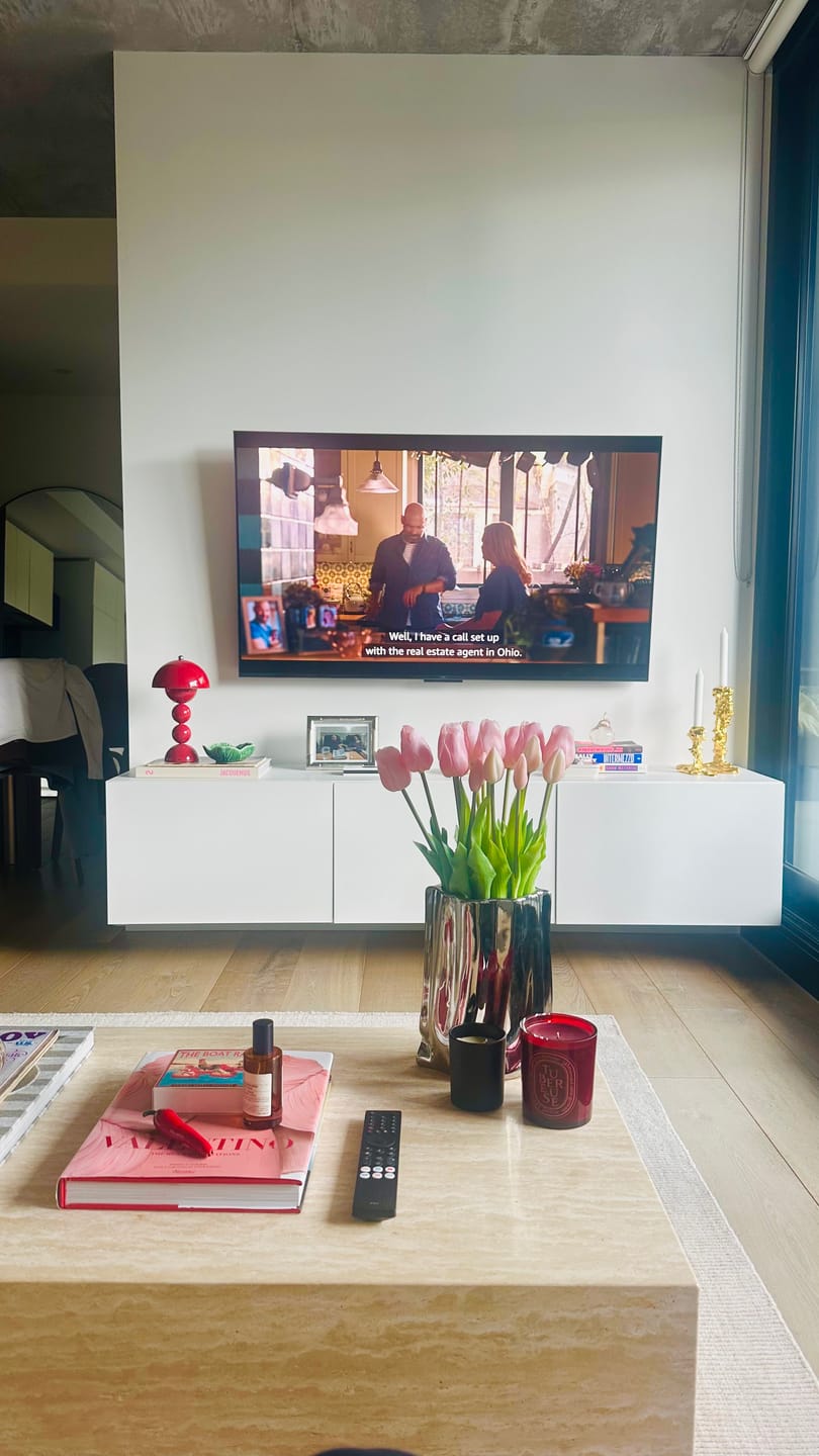 Customer photo review of Tulips - Pale Pink Long Stem
