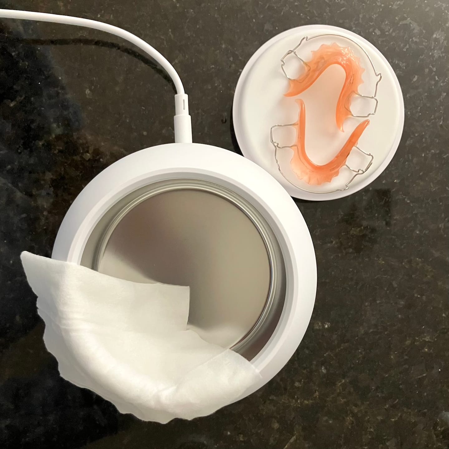 Customer photo review of Protective Cleaning Wipes