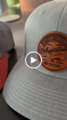 Customer video review of Richardson 112 Genuine Leather Patch Hats Laser Engraved