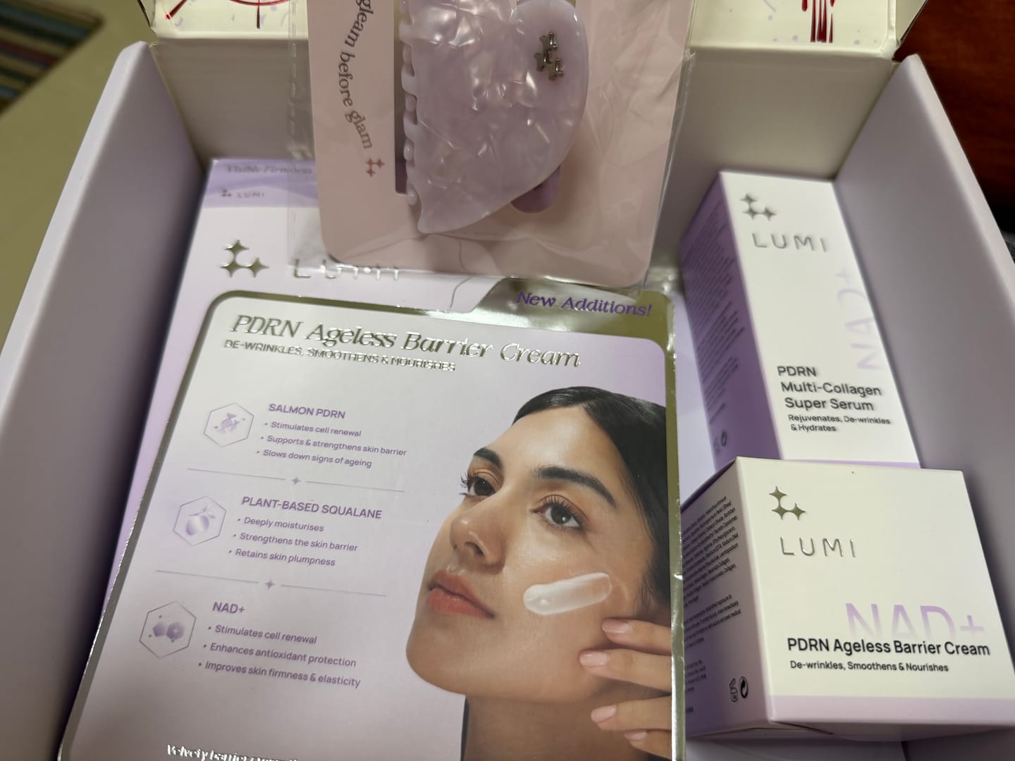 Customer photo review of PDRN Multi-Collagen Super Serum