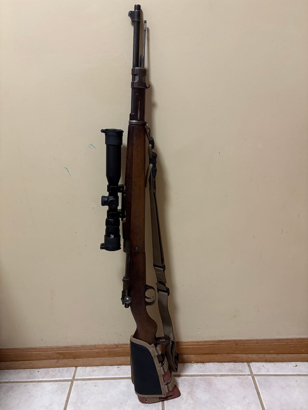 Customer photo review of Scout Mount for Mauser Yugo M48, K.Kale, Spanish M43, VZ.24, Argentine M1909, Brazilian 1908 & 1908/34