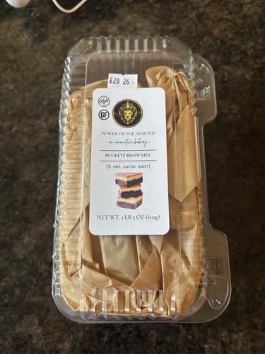 Customer photo review of Keto Buckeye Brownies