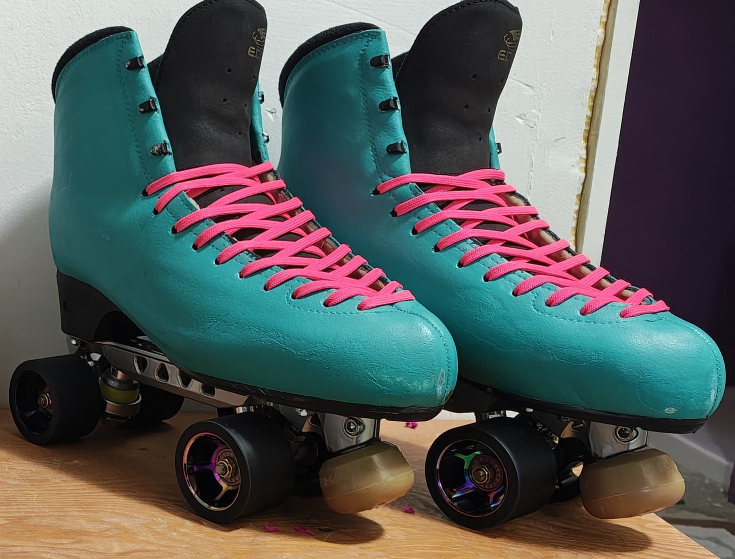 Customer photo review of Royal Assassin Roller Derby Wheels