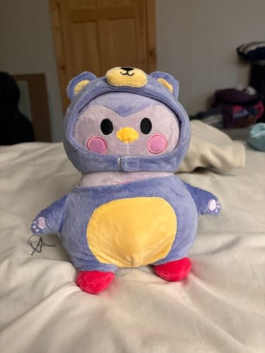 Customer photo review of Mini Finch Plushie - Small but Mighty Comfort
