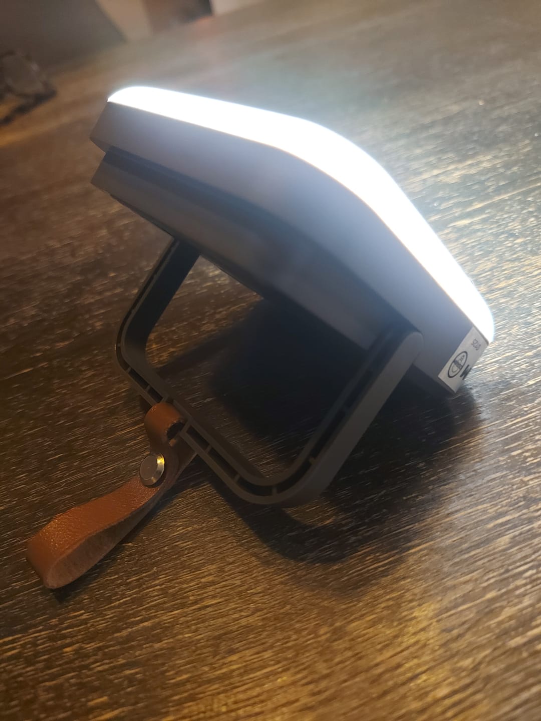 Customer photo review of OSRAM NIGHTLUX SOLAR Mobile Außenleuchte Dimmbar USB Grau