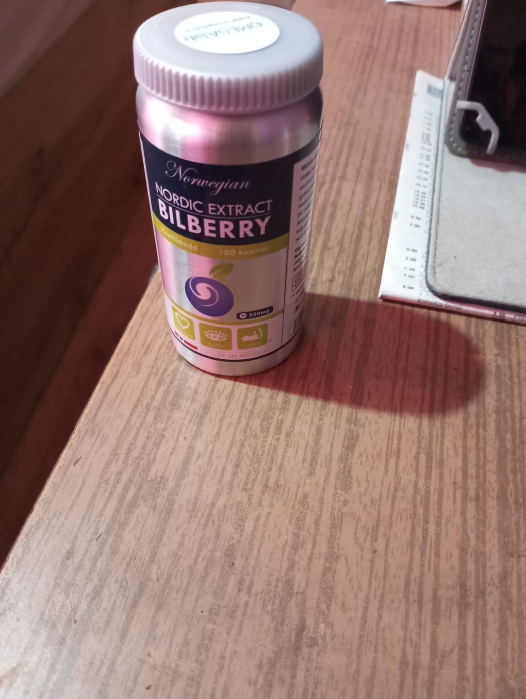 Customer photo review of Mėlynių ekstraktas NORDIC EXTRACT BILBERRY
