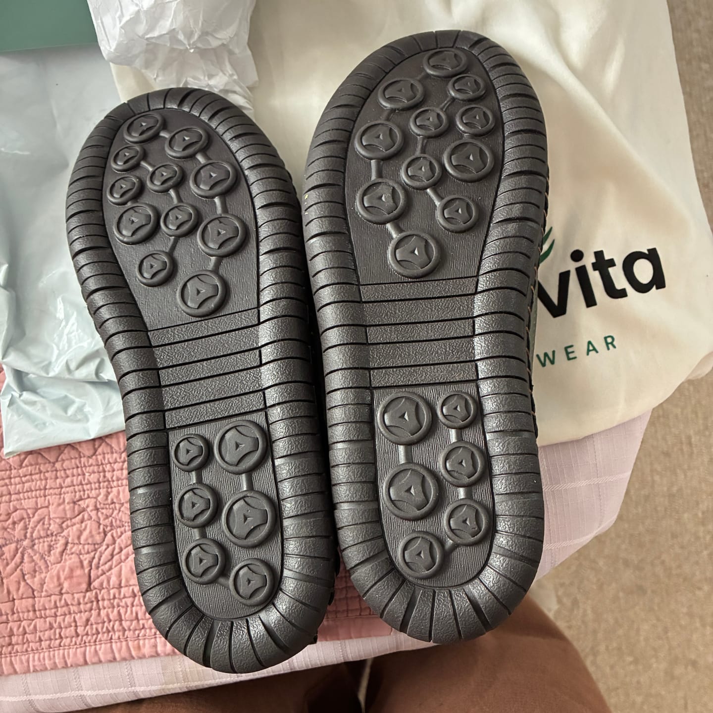 Customer photo review of Barevita Mia | Step In. Walk Free.