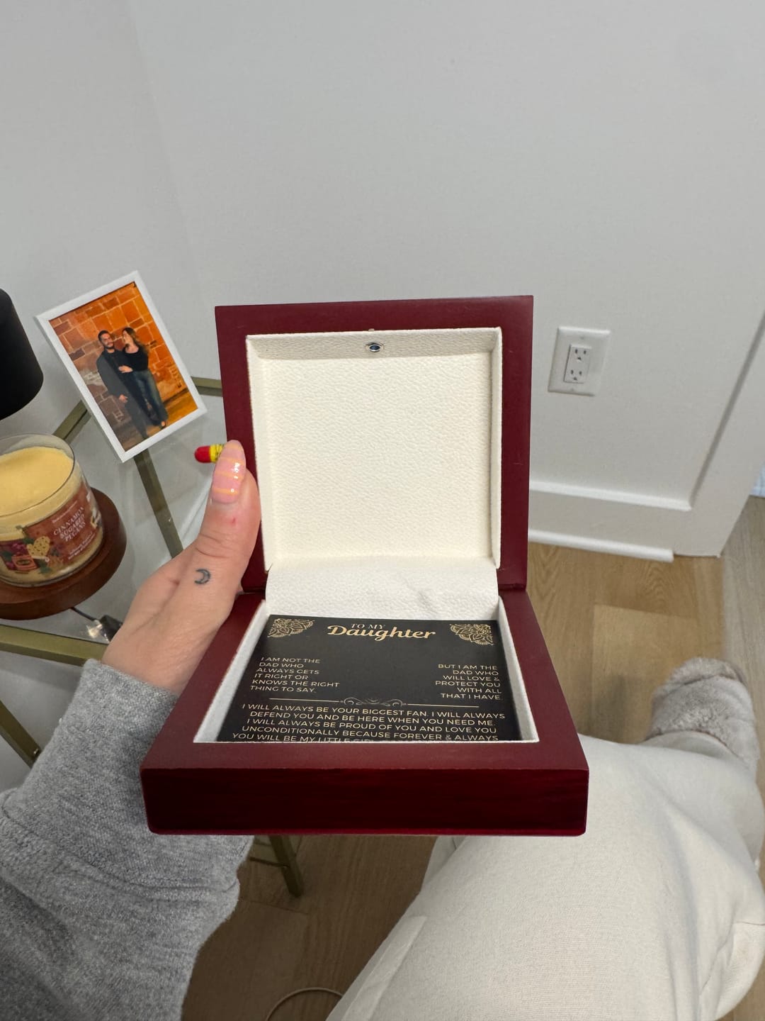 Customer photo review of To My Precious Granddaughter - Forever Love Gift Set - SS514