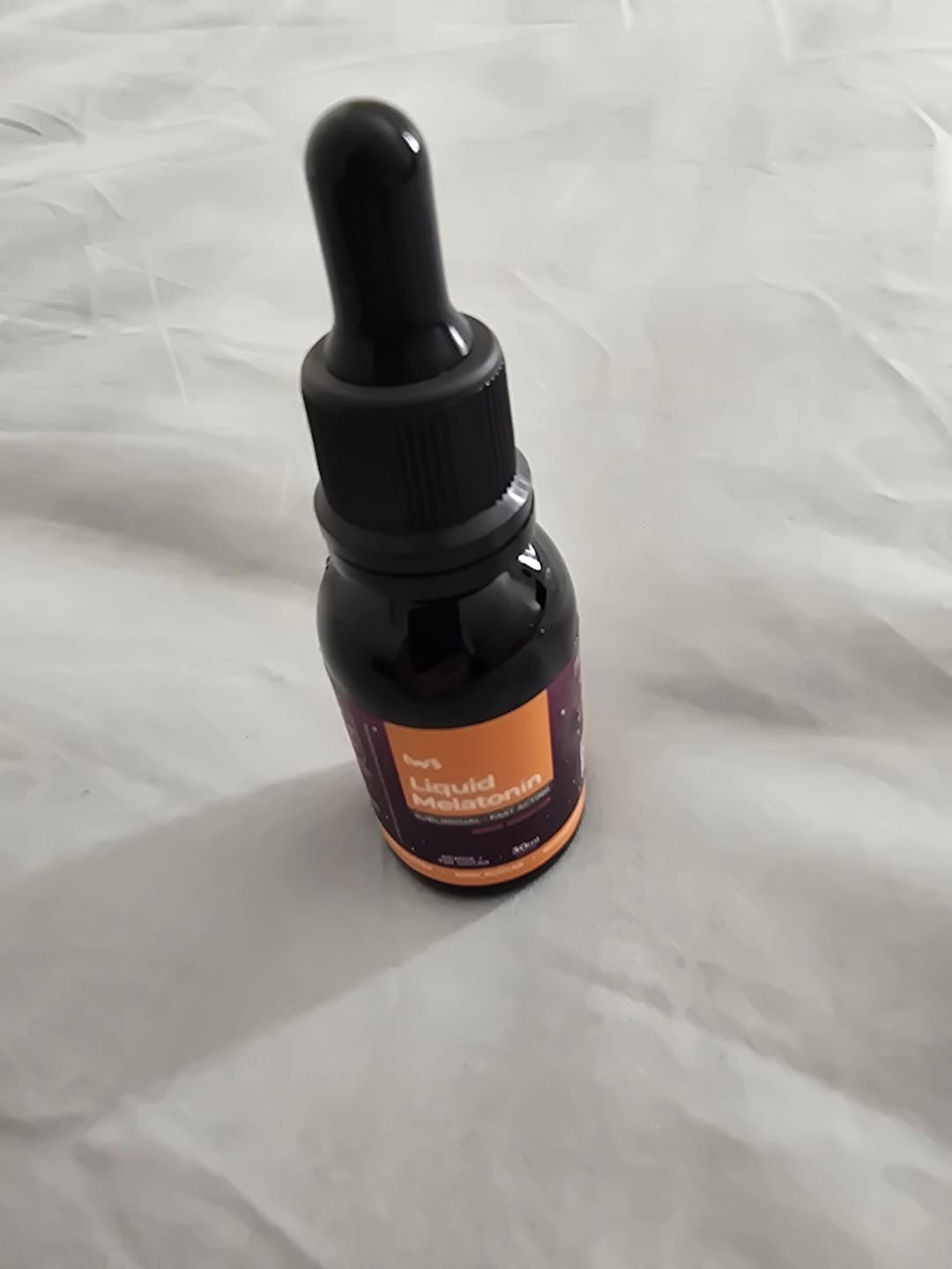 Customer photo review of Melatonina Líquida IWS 30ml Maracujá 750 gotas