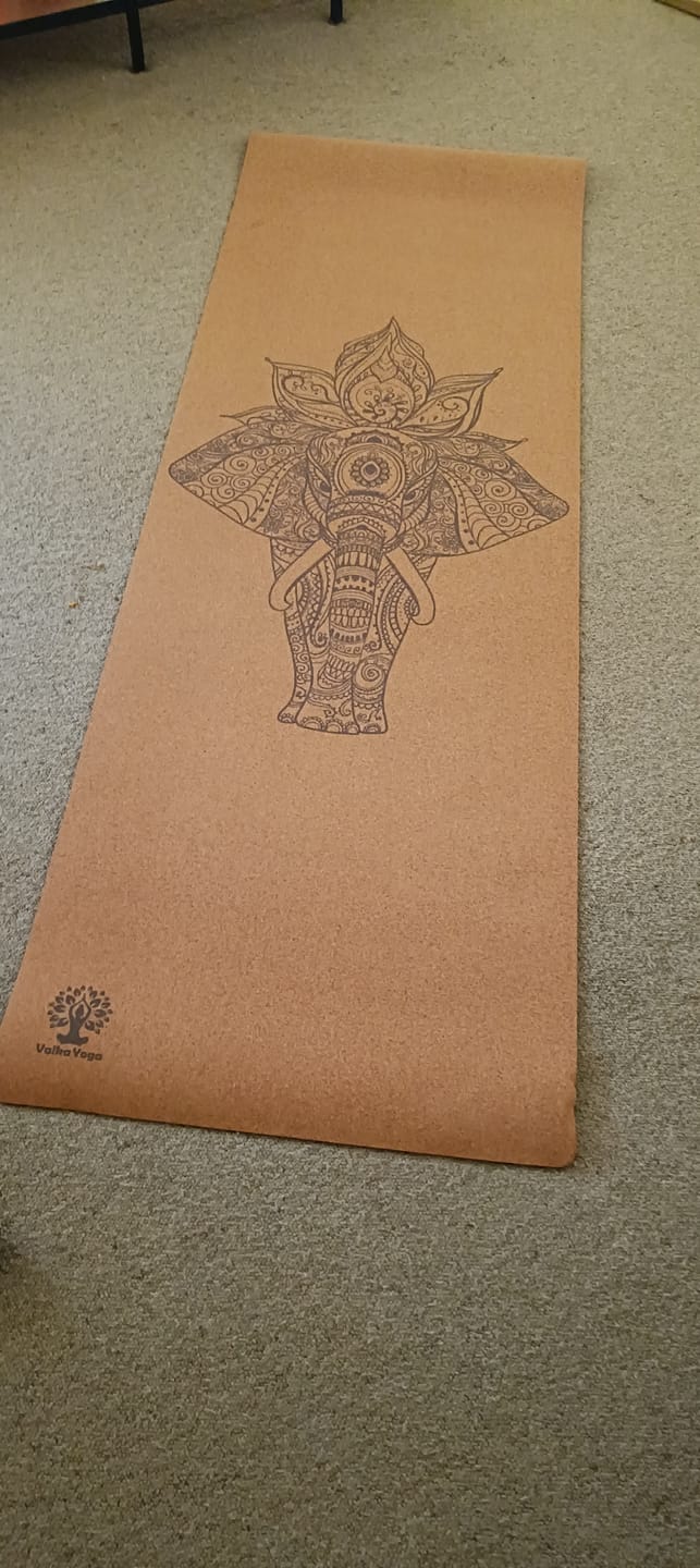 Customer photo review of Elephant Yoga Mat